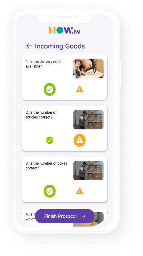 warehouse digital checklist mobile how.fm