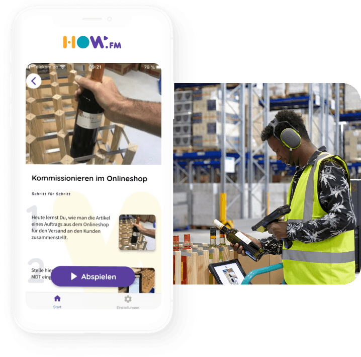 Onboarding with howfm