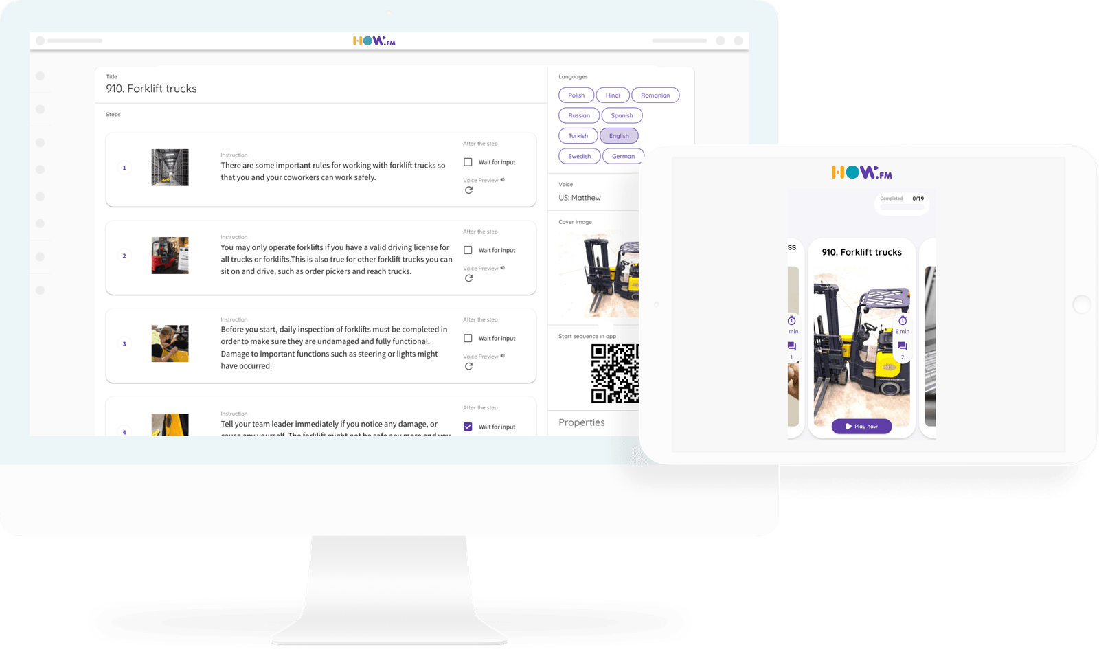 training platform by how.fm