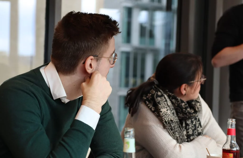 how.fm team members at work