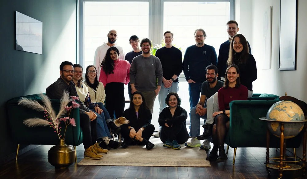 The how.fm team in the Cologne office